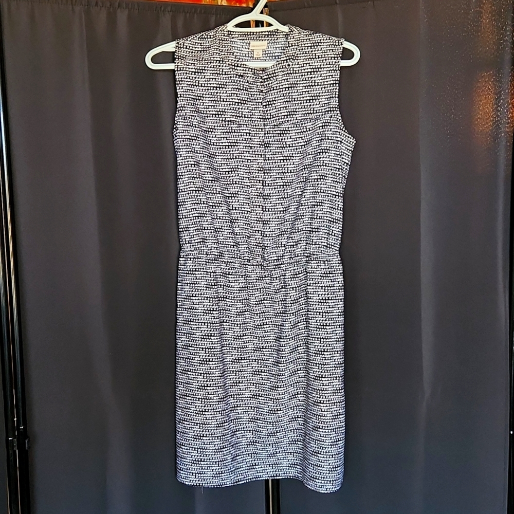 Merona Black and white aztec pattern dress . Size small